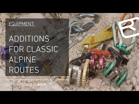Additional equipment for alpine climbing: Nuts, friends, etc. – Tutorial (6/43) | LAB ROCK