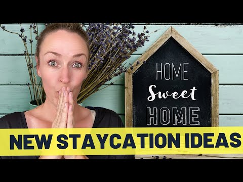 5 NEW Staycation Ideas // How to Make Your Staycation Feel Like a Real Vacation