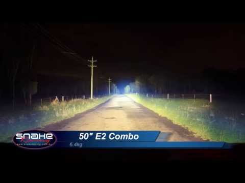 Rigid industries 50" E2 LED Light Bar Combo - Snake Racing