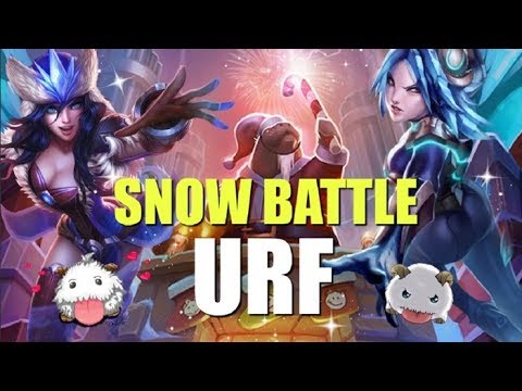 URF IS BACK!!! SNOW BATTLE URF
