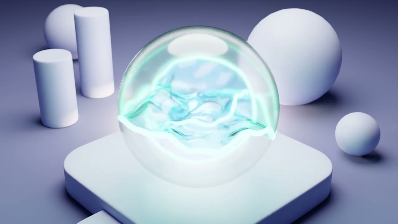 AI Assistant Icon Animation 3D Model