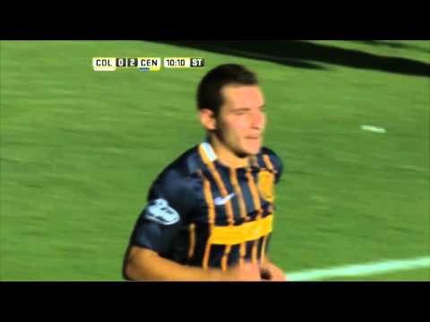 Gol de Ruben. Colón 0 - Rosario Central 2. Fecha 5. Primera División 2016.
