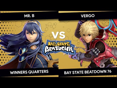 Bay State Beatdown 76 - Mr. B (Lucina) vs Vergo (Shulk) - Winners Quarters