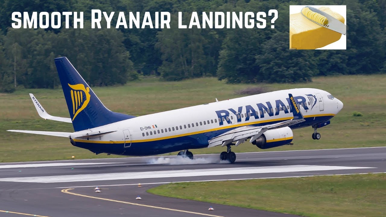 top 5 SMOOTHEST RYANAIR LANDINGS...