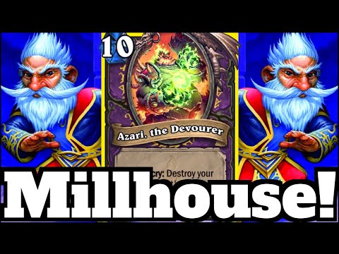 A Millhouse Manastorm OTK?! Yeah, You Read that RIGHT! | Hearthstone
