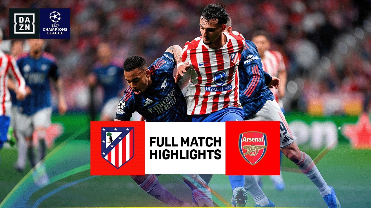 Atlético de Madrid vs Arsenal | UEFA Champions League Highlights | Semifinals Leg 1 | 2025-2026