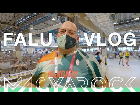 Megnéztük, mit esznek az olimpikonok | Olimpiai Falu Vlog Nagy Péterrel