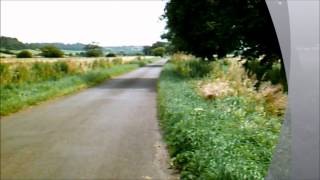 preview picture of video 'A 3 Sedgemoor Churches Cycle,'On A Roman Road to Stawell', PART II, July 21st 2012 AVI'