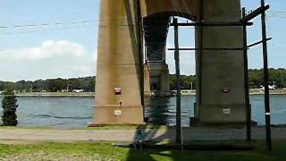 preview picture of video 'Cape Cod Canal by Train 2009 AUG'