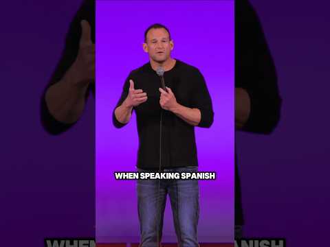 Learning languages horizontally 🙃. Spanish in this case! #standupcomedy #comedy #languagelearning