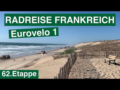 🇫🇷 Cycling tour France | From the Dune de Pyla to Montalivet | Eurovelo 1