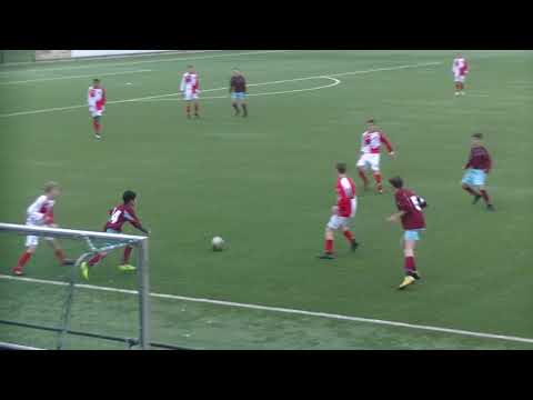Isaiah Ahmed UVV JO15-2 - Zwaluwen Utrecht'11 JO15-1 2de helft deel 1 (2-1)