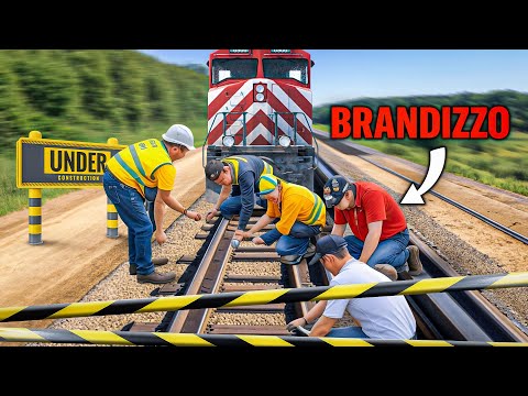 Ricostruzione 3D Incidente treno Brandizzo, cinque operai travolti da un treno, strage di brandizzo