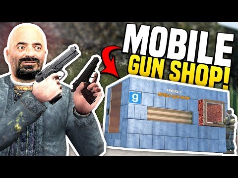 MOBILE GUN SHOP - Gmod DarkRP | Pop-Up Gun Shop!