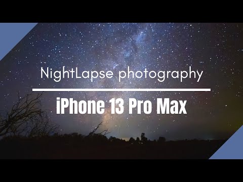 iPhone night lapse tutorial | how to do night lapse on the iPhone 13 Pro Max
