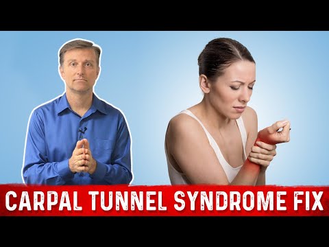 How to Fix Carpal Tunnel Syndrome (CTS) – Physiotherapy Treatment by Dr. Berg