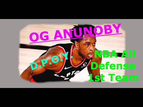 OG Anunoby DPOY and NBA All Defense Team 2023 Raptors