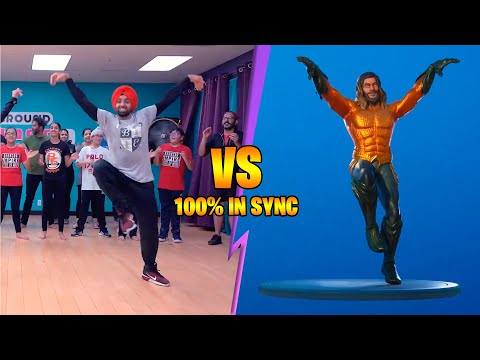 NEW FORTNITE DANCES IN REAL LIFE | 100% IN SYNC