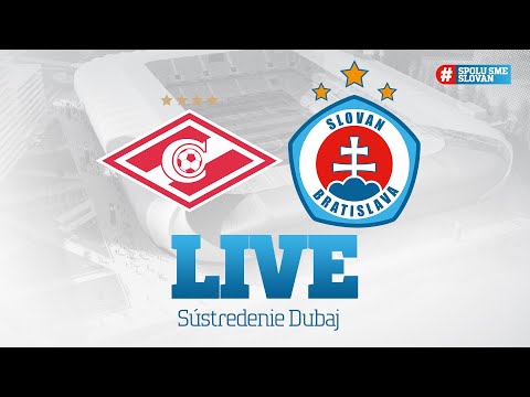 LIVE | Prípravný zápas FC Spartak Moskva - ŠK Slovan Bratislava