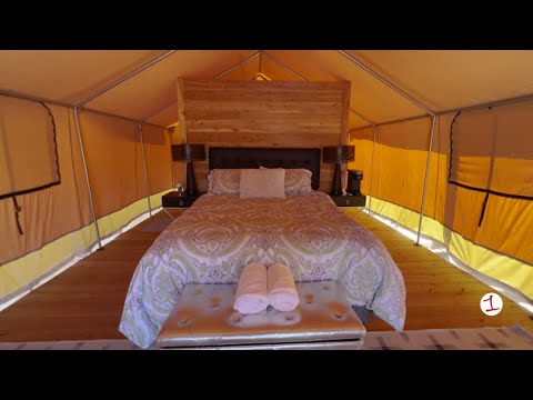 An inside look at Watkins Glen's new 'glamping' venue