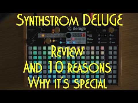 Synthstrom Audible Deluge 64-Voice Desktop Synthesizer with Numeric Display Model DE-01 – Mint – Clear Hard Cover – Free Shipping image 7
