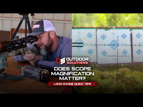 Does Scope Magnification Matter To Zero Your Rifle?