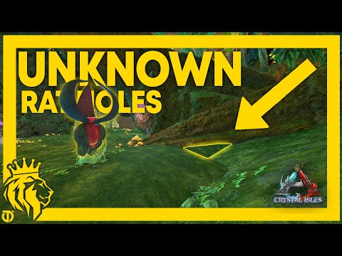 TOP 10 UNKNOWN RAT HOLES on Crystal Isles! | ARK: Survival Evolved