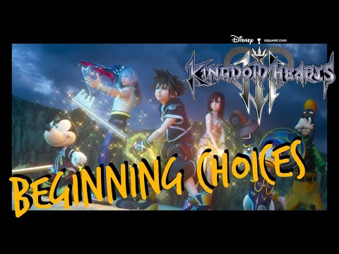 BEGINNING OF GAME CHOICES EXPLAINED | Kingdom Hearts 3