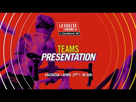 Presentación de equipos de La Vuelta Femenina 24 by Carrefour.es