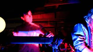 Dom performing "Damn" at CMJ 2011