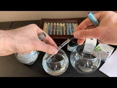 Writing from Home #4 - Cleaning a Fountain Pen