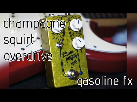 Gasoline Fx - Champagne squirt overdrive pedal