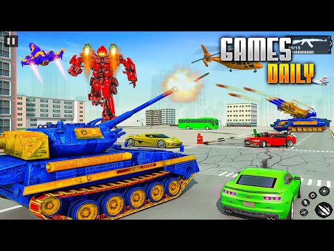 Army Tank Robot Car Games: Robot Transforming Game, Android Gameplay - Games Daily