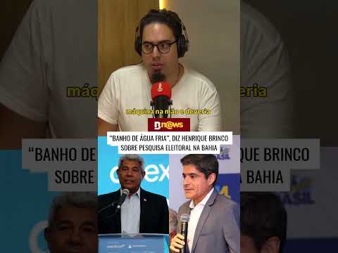 “Banho de água fria”: pesquisa acirra disputa na Bahia