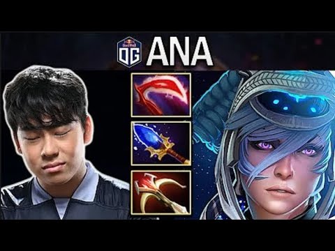OG.ANA SMURF LUNA WITH 22 KILLS - DOTA 2 7.30 GAMEPLAY