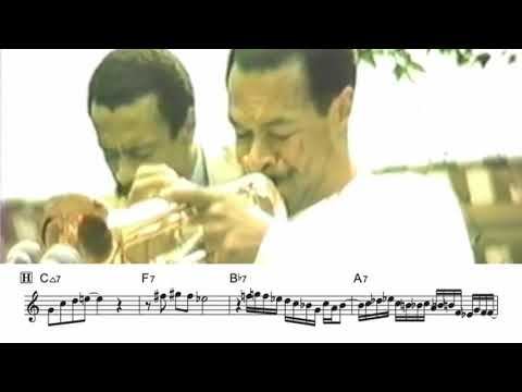 【There is No Greater Love】Woody Shaw Trumpet solo (Transcription)inB♭