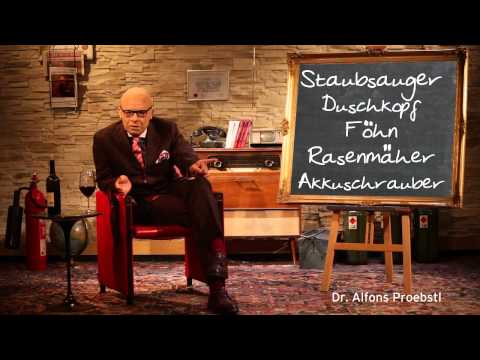 Dr. Alfons Proebstl 35 Staubsauger, Duschkopf, Föhn...
