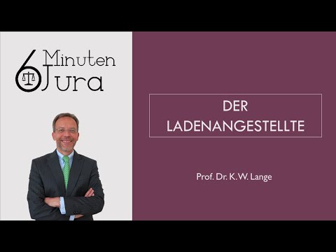 Der Ladenangestellte