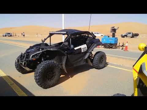 Abu Dhabi Baja Challenge - R3 - Al Ain - Saif Mohamed Bin Saifan - Can Am Maverick X3