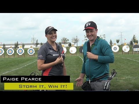 Paige Pearce Challenged to a Shoot-off!