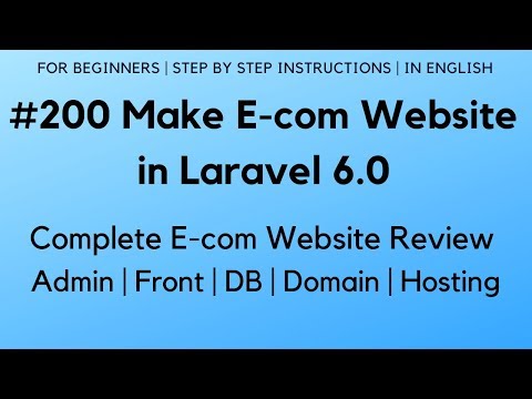 172 Make E com Website in Laravel 6 | Export Products Excel with Headings | Maatwebsite 3 1