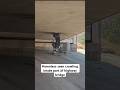 Homeless seen crawling inside part of highway bridge