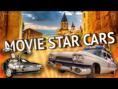 Rencontre Européenne des Voitures Stars de Cinéma à Cluny