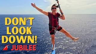Walking the Plank on the Carnival Jubilee ⚓ High Ropes Course POV