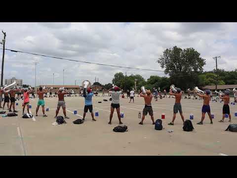 Bluecoats horn line 2019