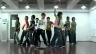 Super Junior - U mirrored dance practice