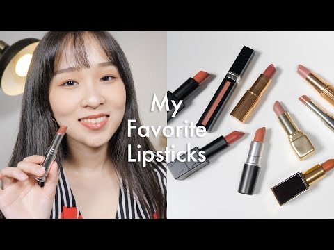 9只近期爱用口红 | 春夏口红试色 | My Favorite Lipsticks | Lipstick Swatches