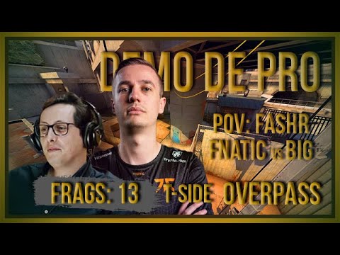 [PT] zorlaK Analisa: PoV FASHR - FNATIC vs BIG - OVERPASS (T-SIDE) [Demo de Pro]