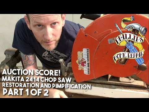 Makita 2414 Auction Score Restoration - Part 1