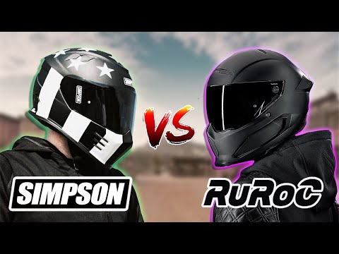 Simpson Ghost Bandit vs Ruroc Atlas 2.0 | Clubstyle Helmet Shootout